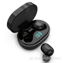 Fones de ouvido sem fio Bluetooth 5.0